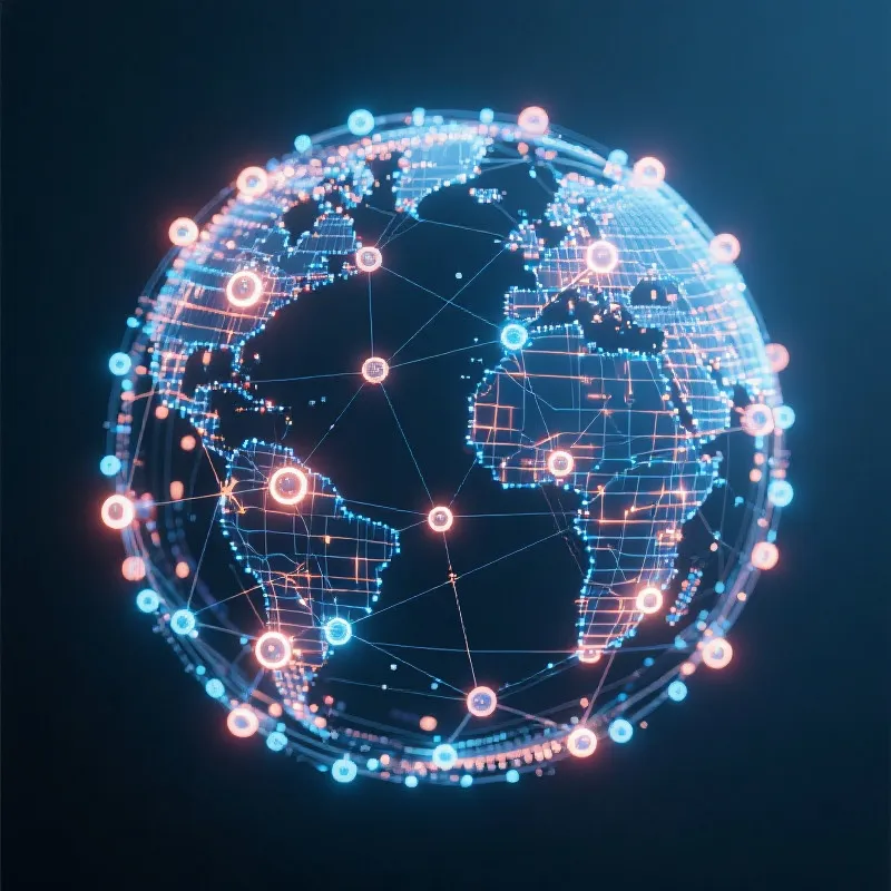 全网数据覆盖矩阵示意图